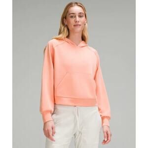 Lululemon Softstreme Hoodie Coral Kiss Size 8
